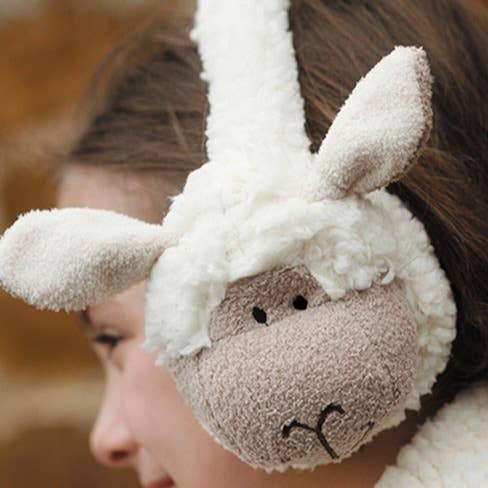 Highland sheep ear muffs