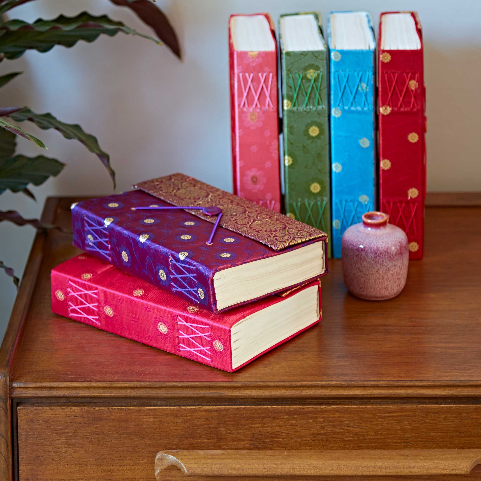 Extra Large Sari Fabric Journal