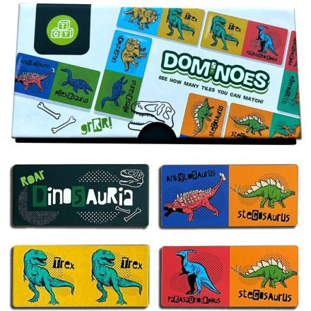 DINOSAURIA KIDS DOMINOES SET, 13CM