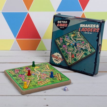 SNAKES AND LADDERS RETRO