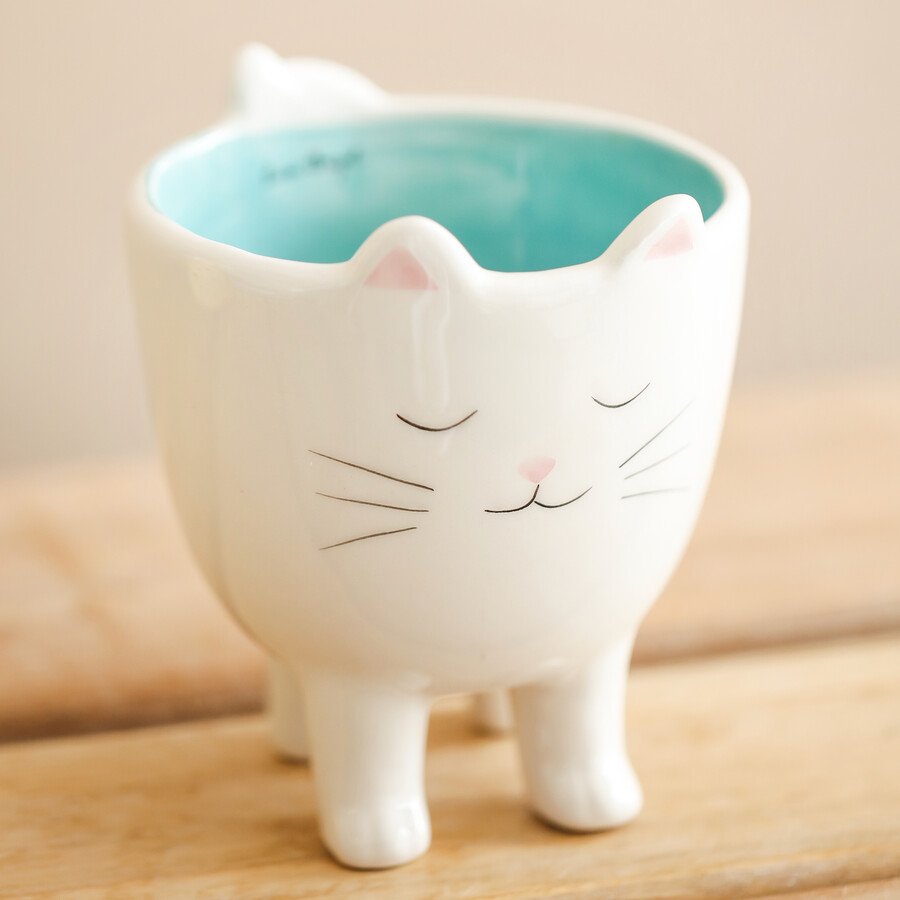 STANDING CAT PLANTER