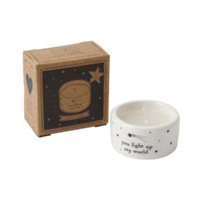 Send With Love 'You Light Up...' Ceramic Tealight