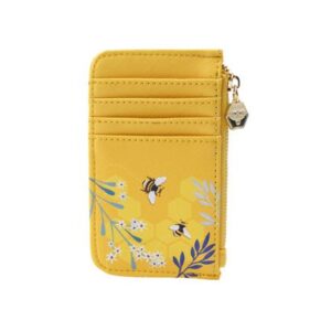 The Beekeeper Yellow Bee Design Card Holder Purse