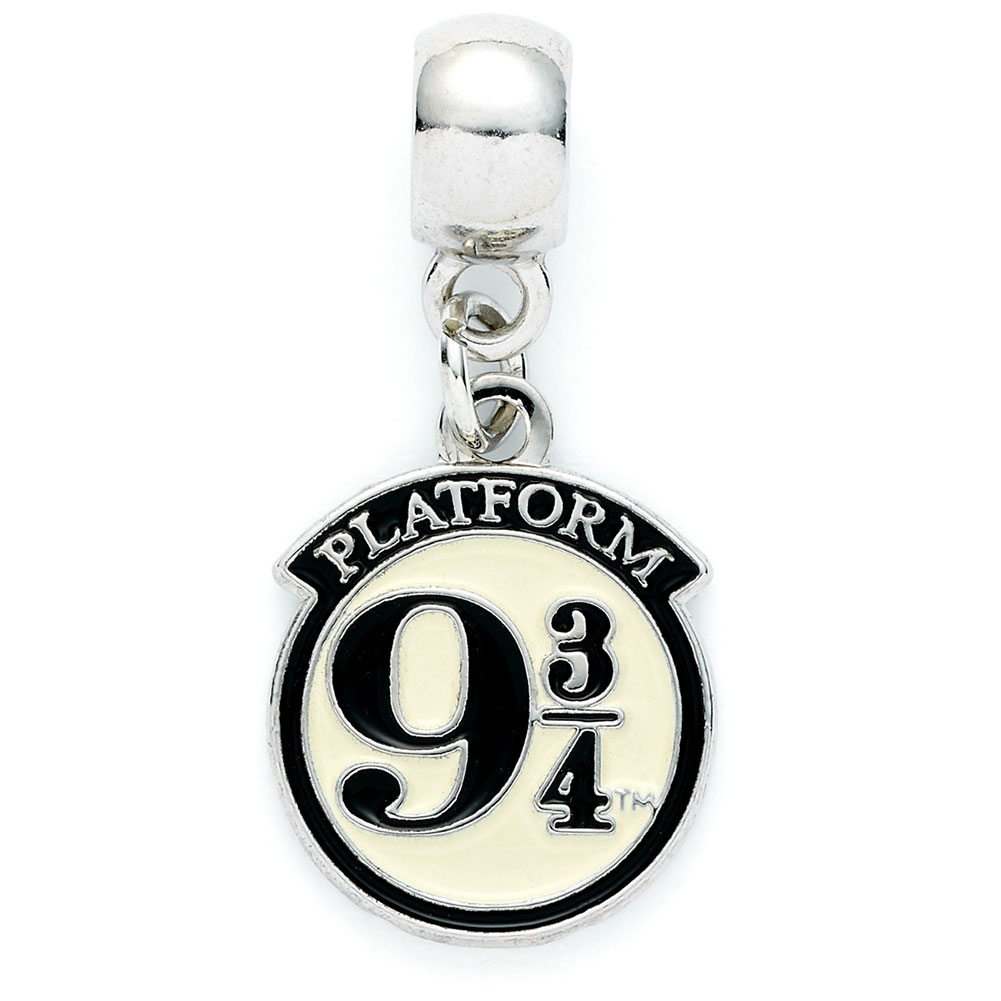 Harry Potter Silver Plated 9 & 3 Quarters Charm