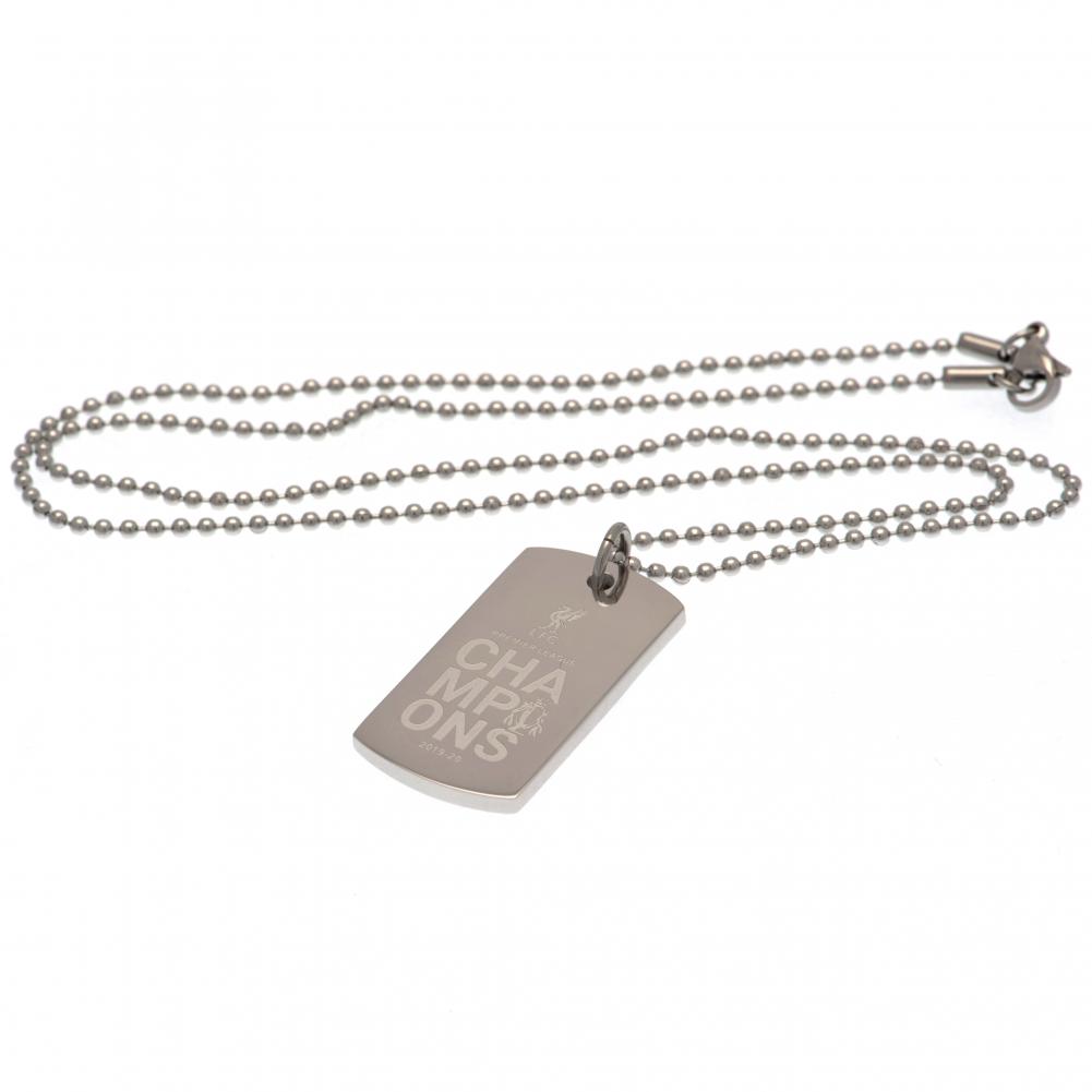 Liverpool FC Premier League Champions Engraved Dog Tag - Image 2