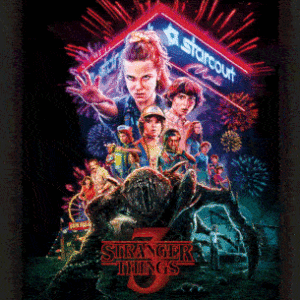 Stranger Things Summer Of 85 Framed 3D Picture
