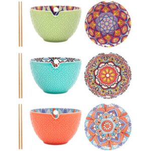 3/A Tuscany Bowl with Chopsticks, 15cm