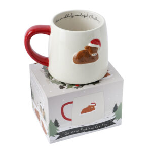 Bramble Christmas Cow Mug