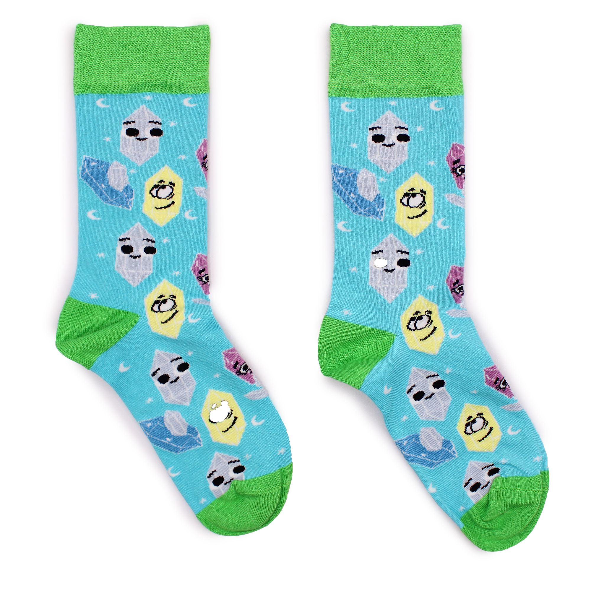 Hop Hare Bamboo Socks M/L - Lucky Gemstones - Image 3