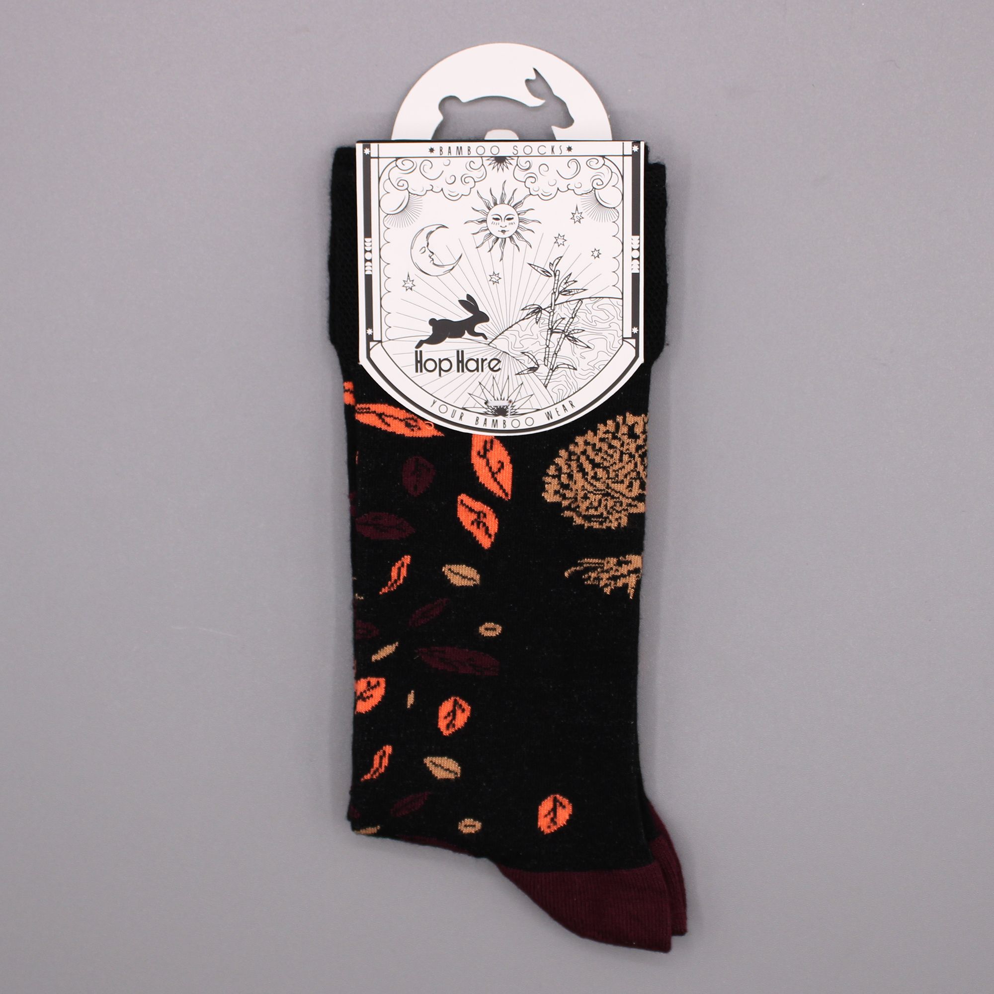 Hop Hare Bamboo Socks M/L - Tree of Life - Image 2