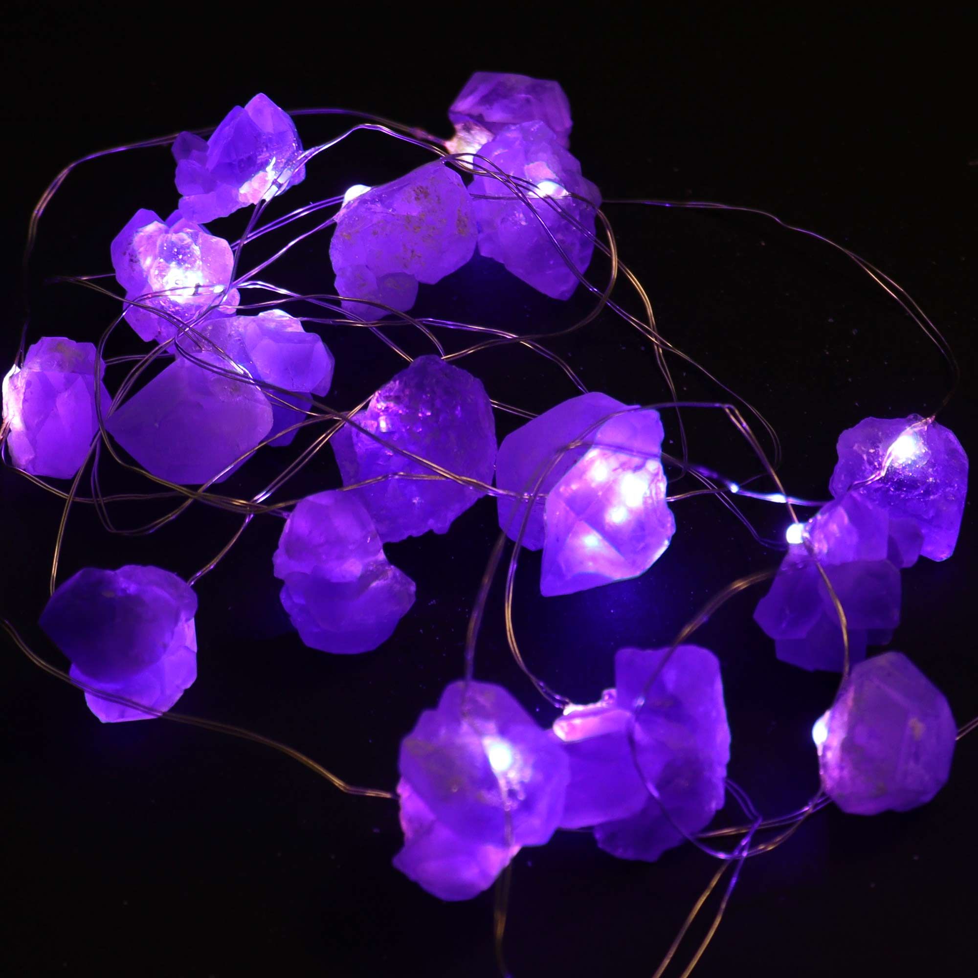 Gemstone Enchantment Lights - Amethyst - Image 3