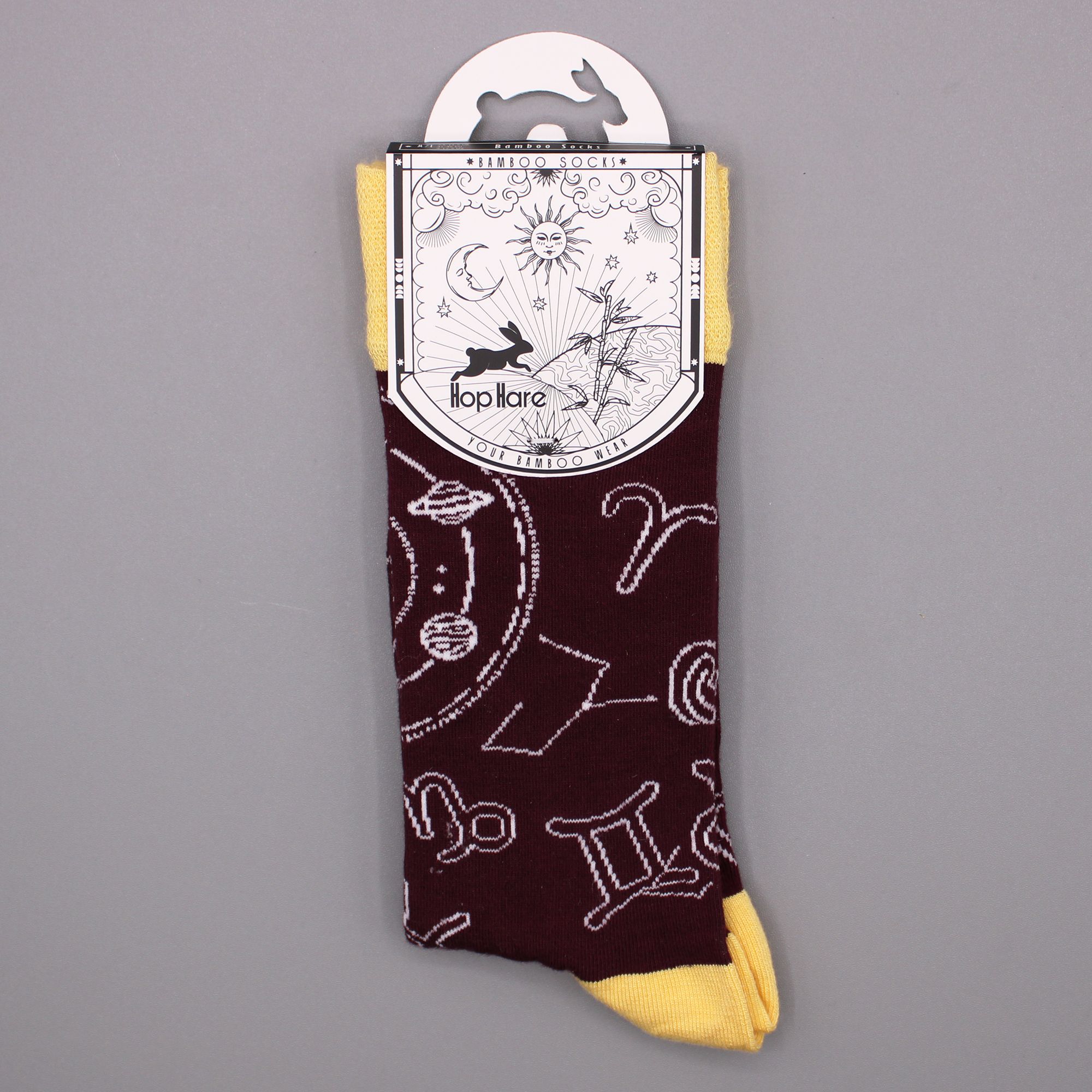 Hop Hare Bamboo Socks S/M - Zodiac - Image 3
