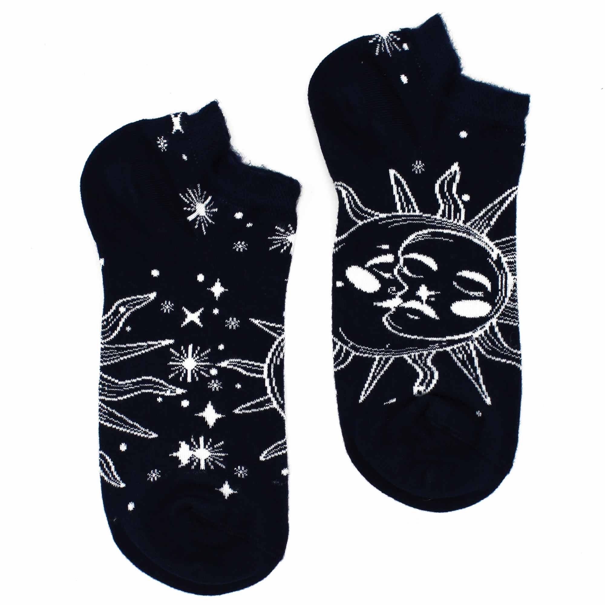 S/M Hop Hare Bamboo Socks Low (3.5-6.5) - Sun and Moon - Image 2