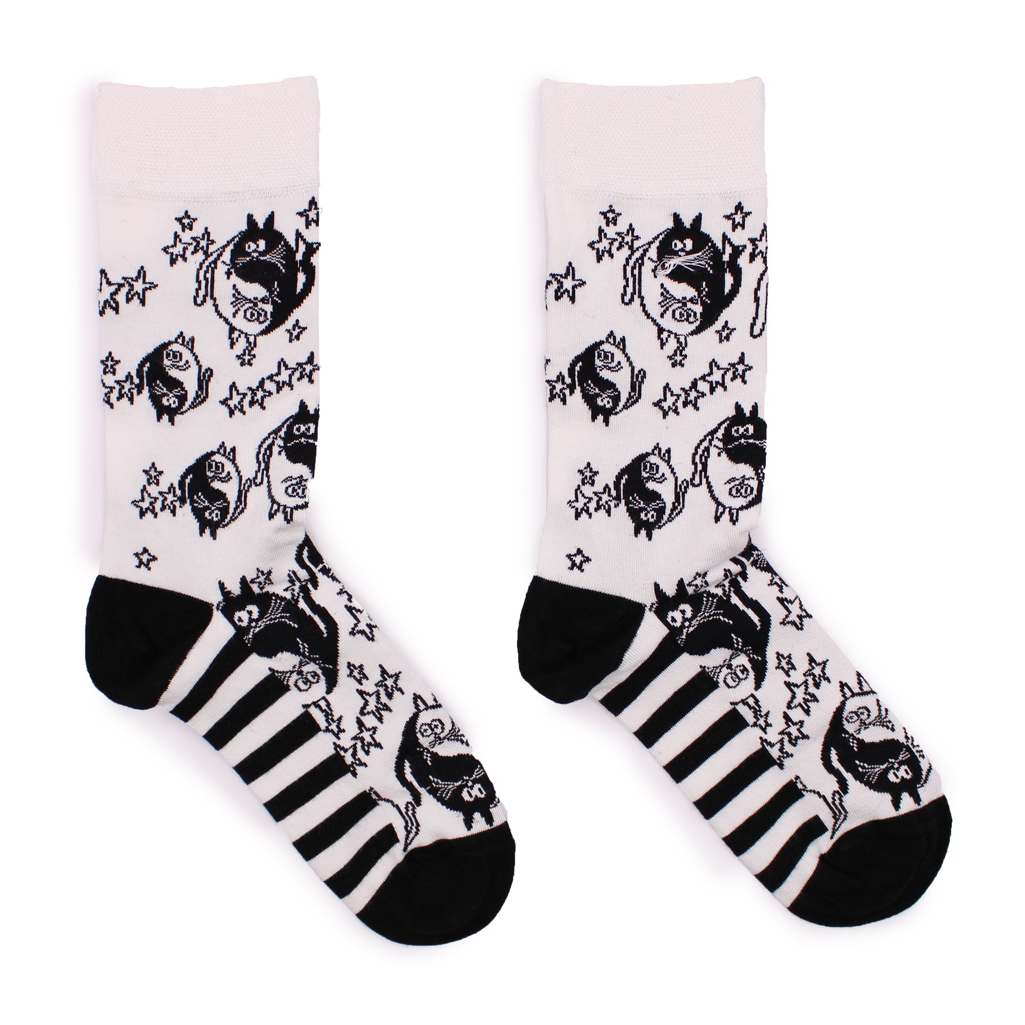 Hop Hare Bamboo Socks S/M - Ying Yang - Image 6