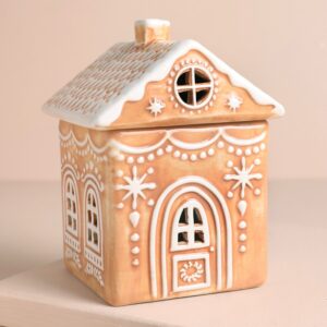 Gingerbread House Ceramic Wax Melt Burner