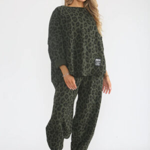 LEOPARD PRINT CO-ORD SET