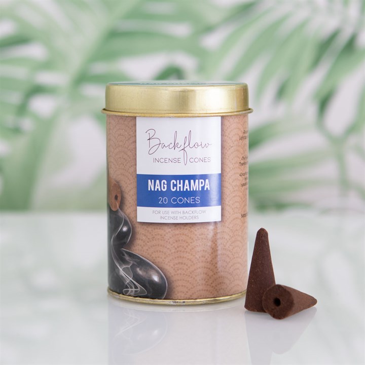 6 Tins of Elements Nag Champa Jumbo Backflow Cones - Image 4