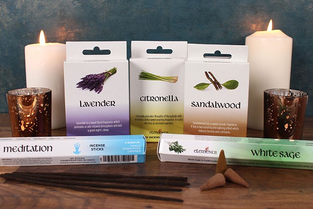 Set of 6 Packets of Elements Meditation Incense Sticks - Image 2
