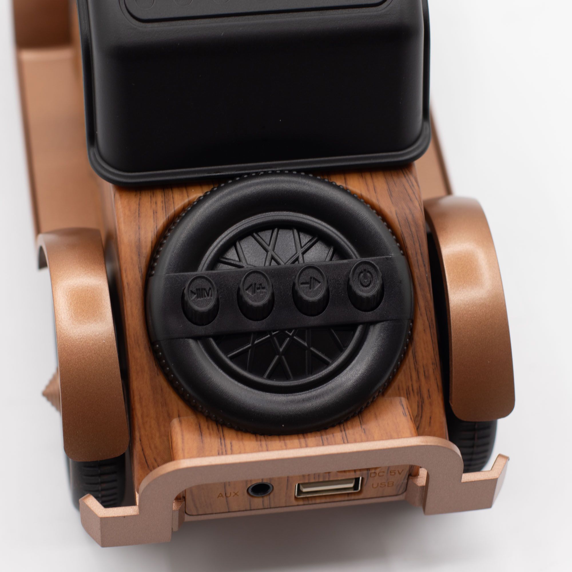 Classic Vintage Car Speaker and Phone Holder - Bluetooth - 5 watt - Image 4