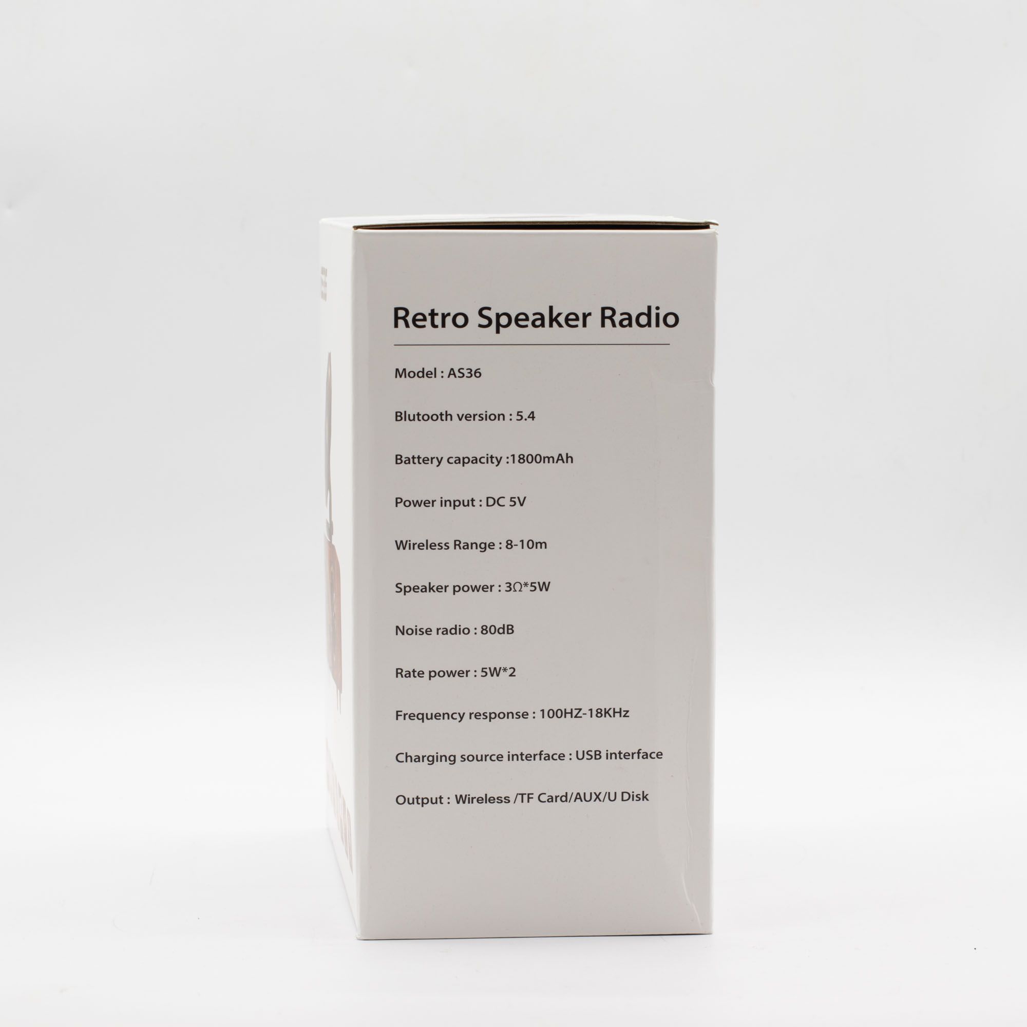 Retro Mini Double Gramophone Speaker - Bluetooth - 5.4 watt x 2 - Image 8